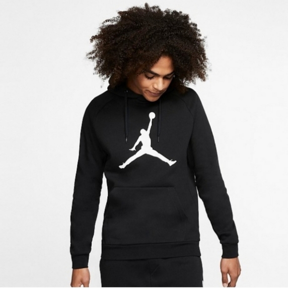 Nike Other - Nike Jordan Men's Hoodie Sweatshirt Black